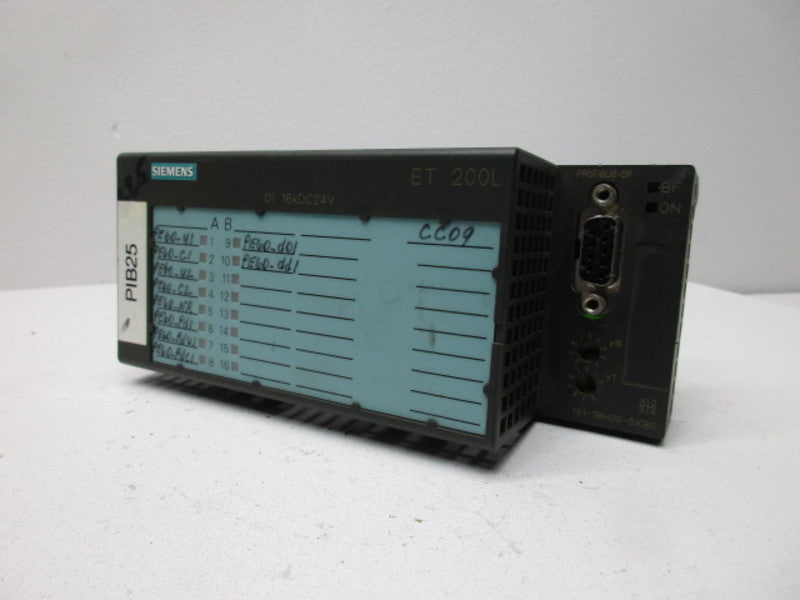 SIEMENS SIMATIC S7 6ES7131-1BH00-0XB0 INPUT MODULE (AS PICTURED)  UNMP