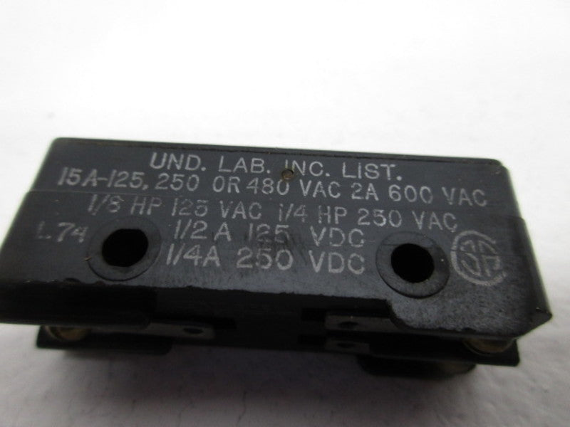 MICRO SWITCH BZ-2R BASIC SWITCH  UNMP