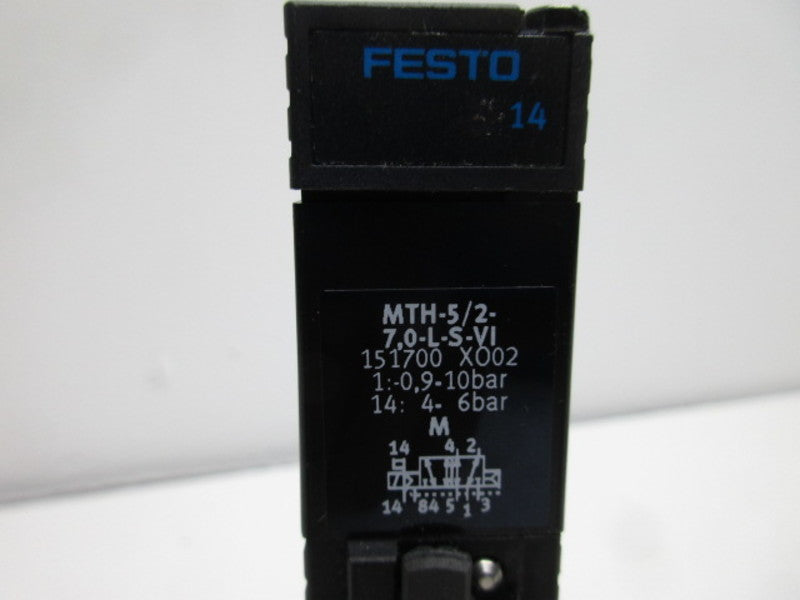 FESTO MTH-5/2-7,0-L-S-VI SOLENOID VALVE  UNMP