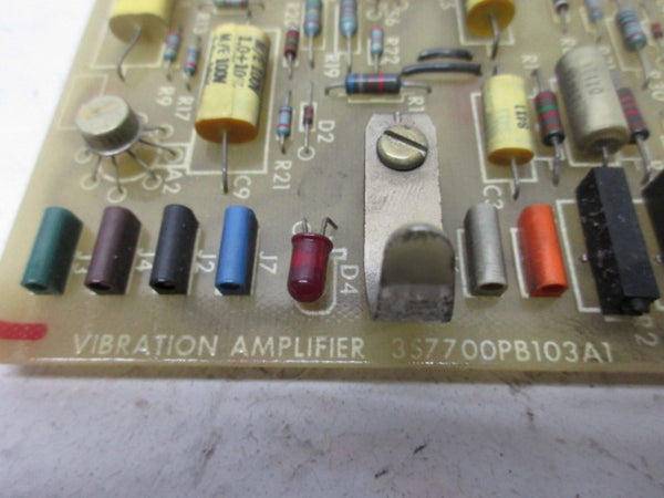 GENERAL ELECTRIC 3S7700PB103A1 VIBRATION AMPLIFER BOARD  UNMP