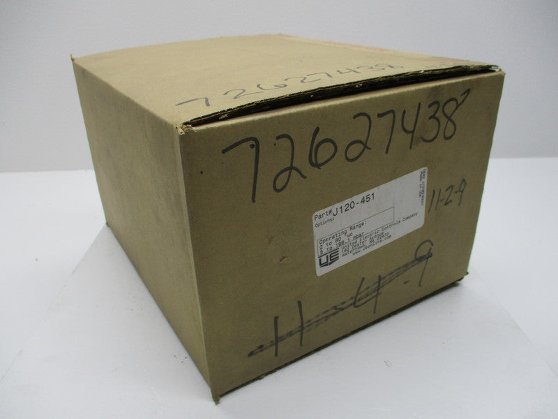 UNITED ELECTRIC J120-451 * FACTORY SEALED *
