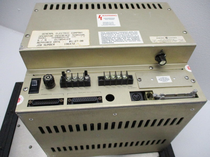 GENERAL ELECTRIC IC600KD510B VER: 1.6 * REMANUFACTURED *
