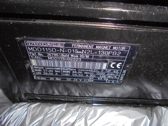 INDRAMAT MDD115D-N-015-N2L-130PB2 * NEW IN BOX *