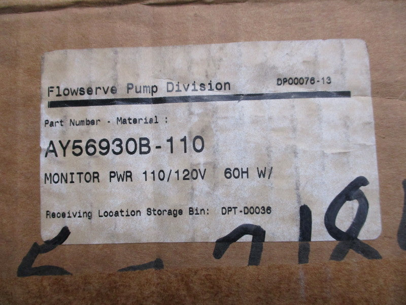 FLOWSERVE AY56930B-110  NSMP