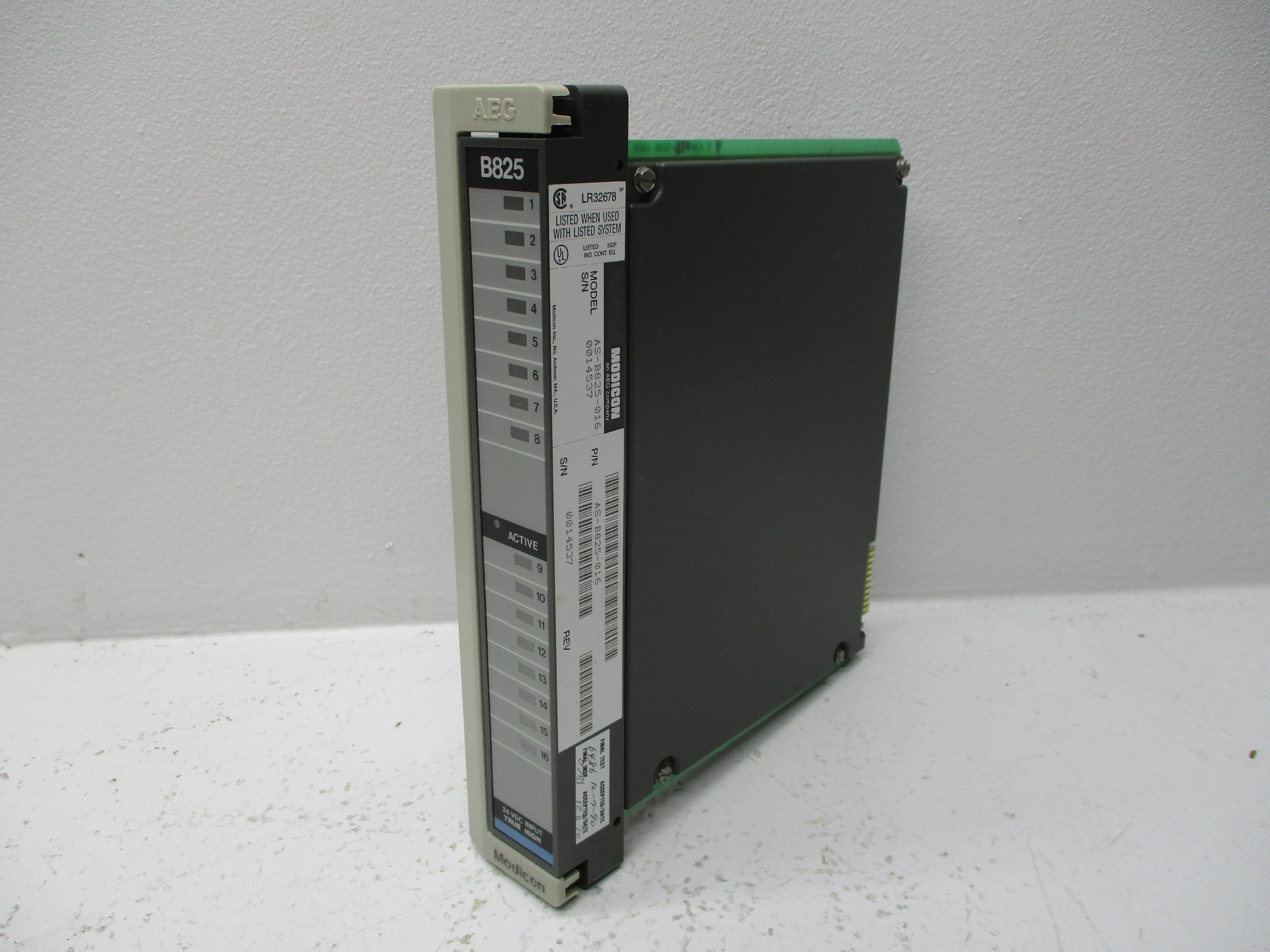 AEG MODICON AS-B825-016 *USED*