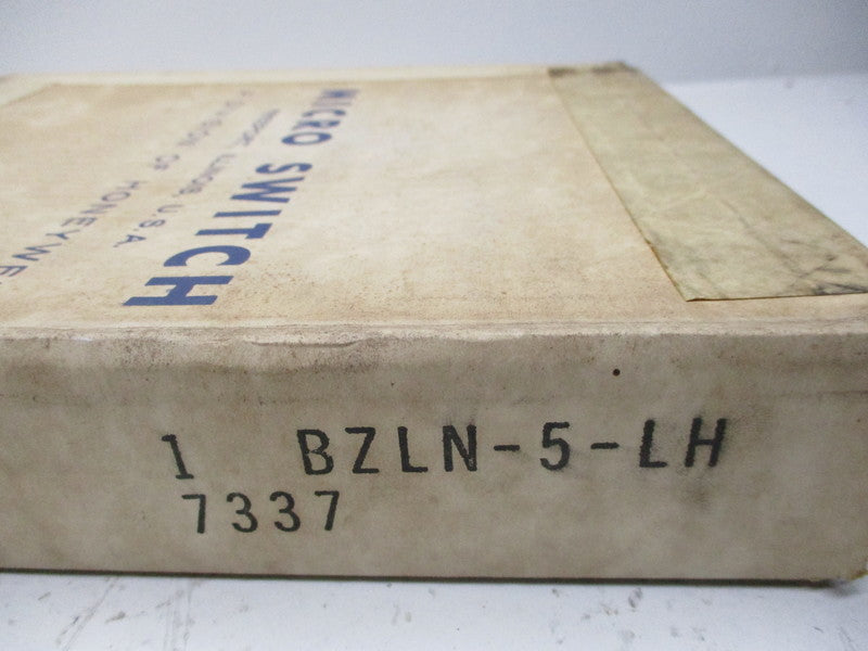 MICRO SWITCH BZLN-5-LH * FACTORY SEALED *