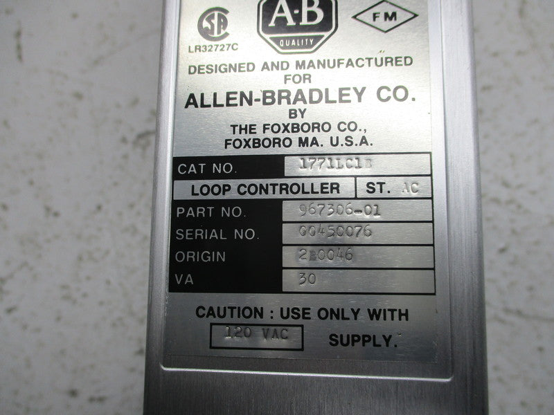 ALLEN BRADLEY 1771-LC1B NSMP