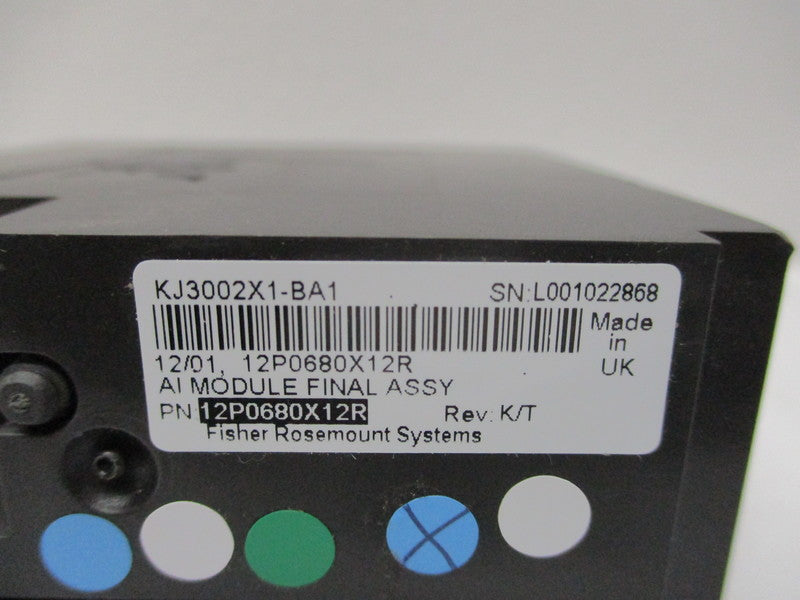 EMERSON KJ3002X1-BA1 NSMP