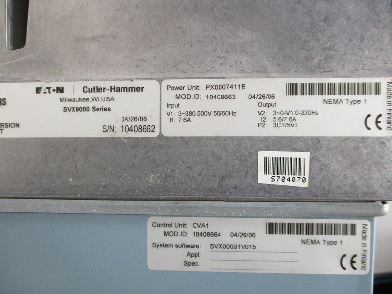 EATON SVX003A1-4A1B1 (AS PICTURED) UNMP