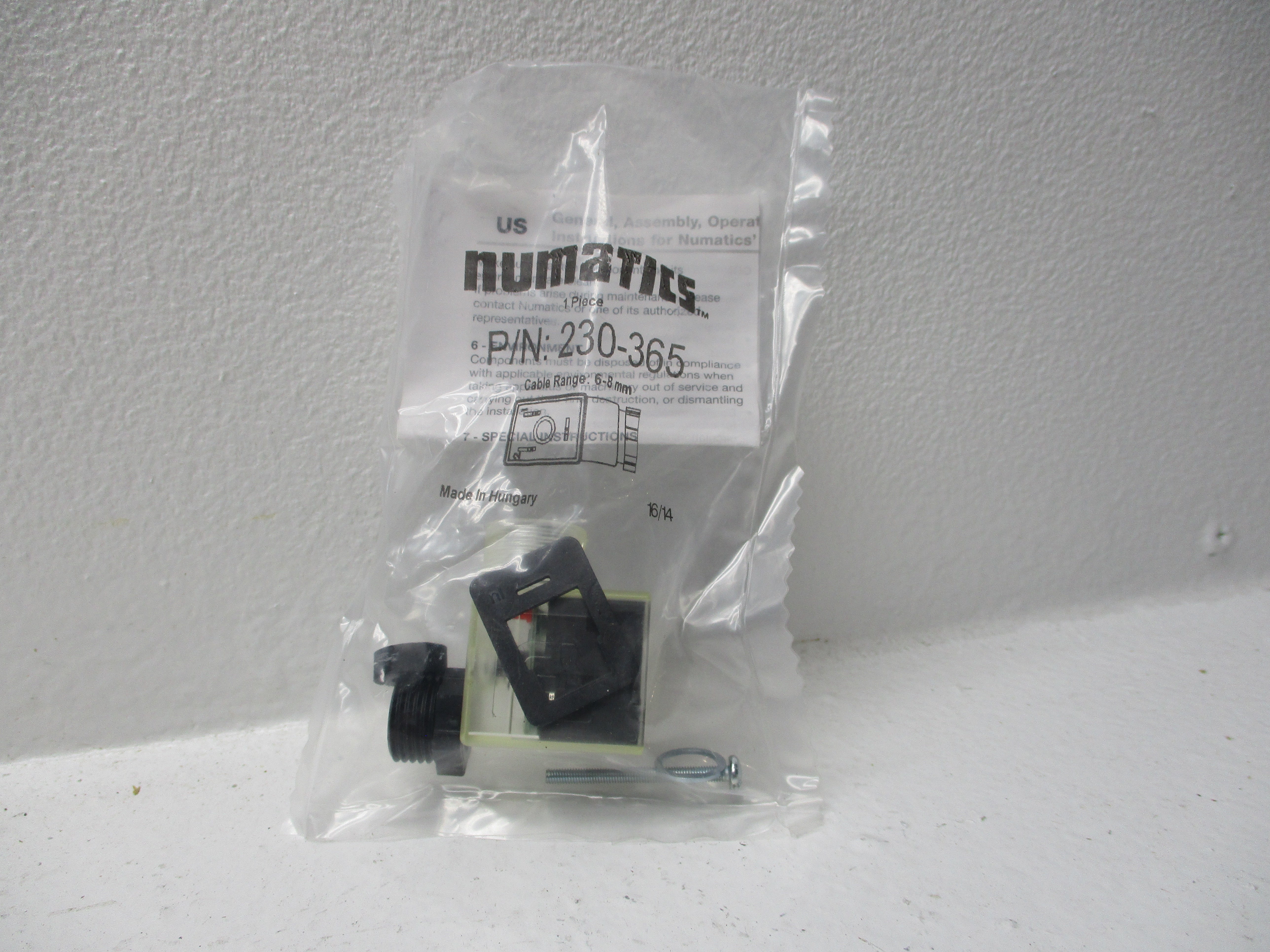 NUMATICS 230-365 * NEW IN FACTORY BAG *