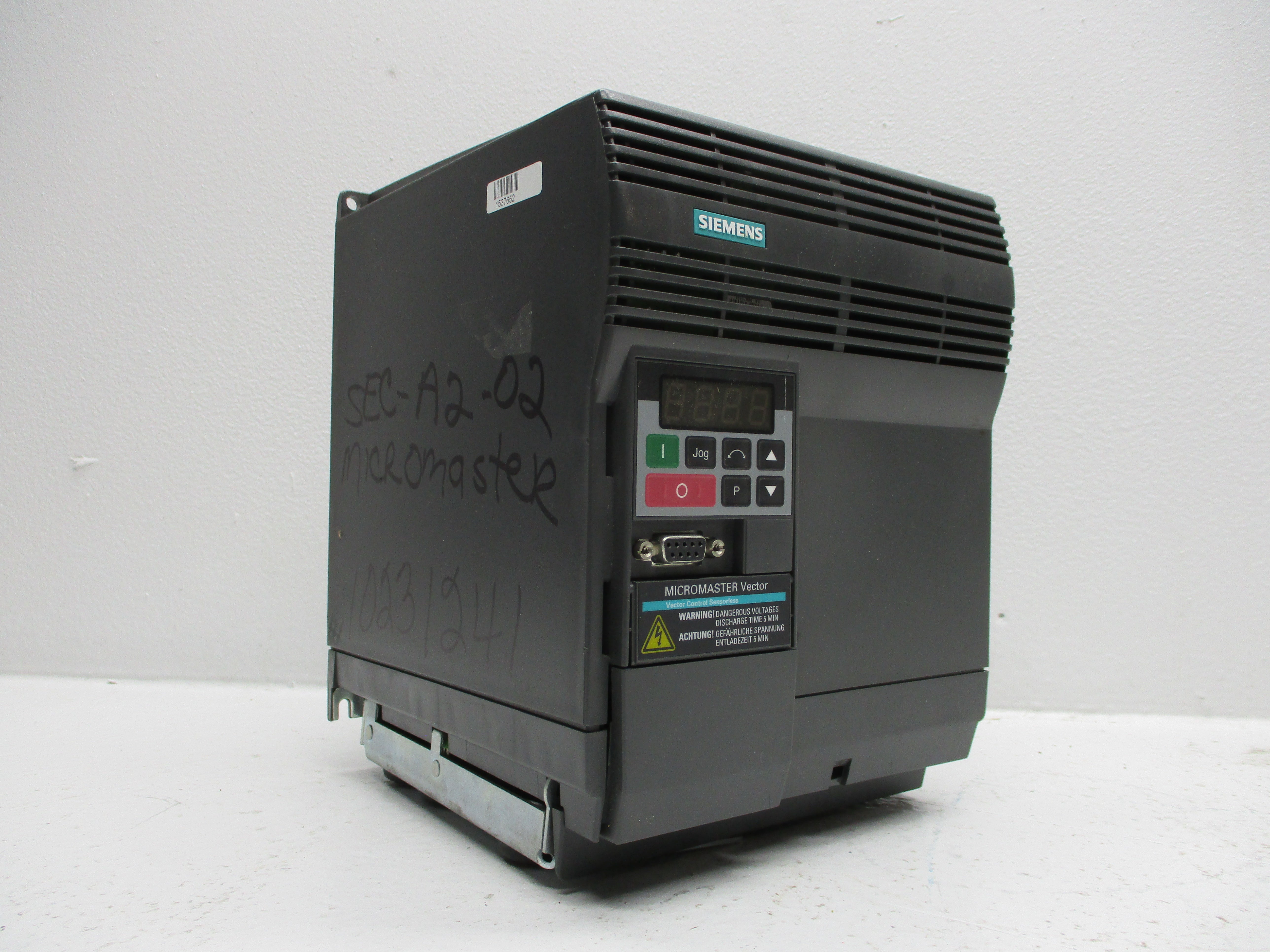 SIEMENS 6SE3221-5DC40 *USED*