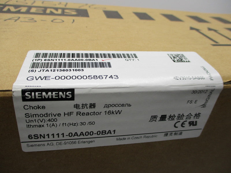 SIEMENS 6SN1111-0AA00-0BA1 NSFS