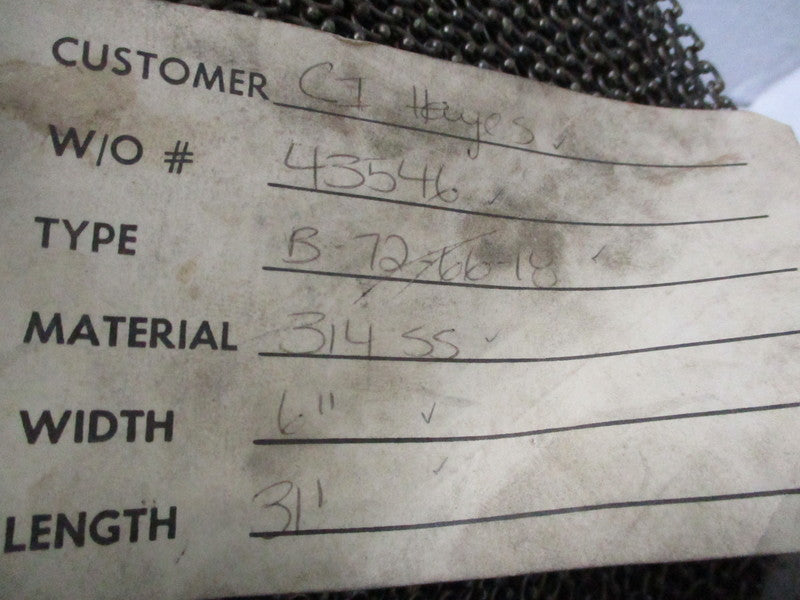 INDUSTRIAL MRO PART# B-72-66-18 NSNP