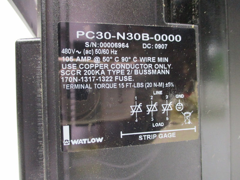 WATLOW PC30-N30B-0000 NSNP