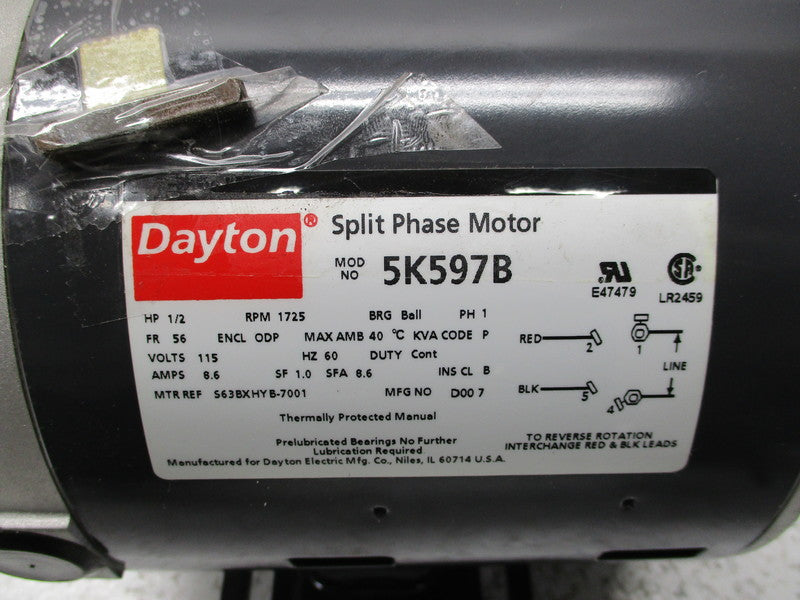 DAYTON 5K597B NSNP