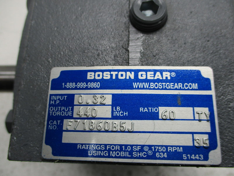 BOSTON GEAR F718-60-B5-J NSMP