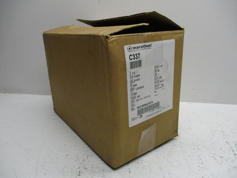 MARATHON ELECTRIC 5KC49NN2167X (C337) NSMP