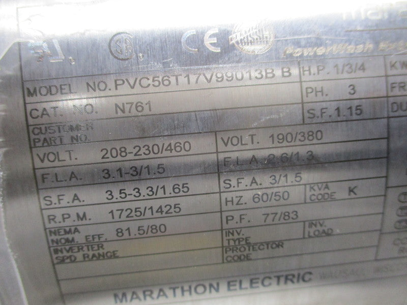 MARATHON ELECTRIC 056T17V99013 (N761) NSMP