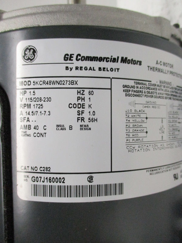 GENERAL ELECTRIC 5KCR48WN0273BX NSMP