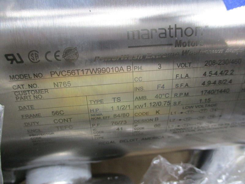 MARATHON ELECTRIC 056T17W99010 (N765) NSMP