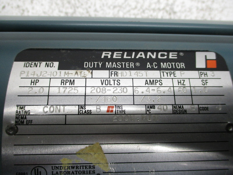 RELIANCE ELECTRIC P14J2401M-AB NSNP