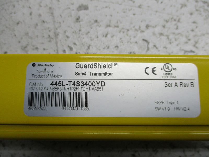ALLEN BRADLEY 445L-T4S3400YD SER. A NSMP