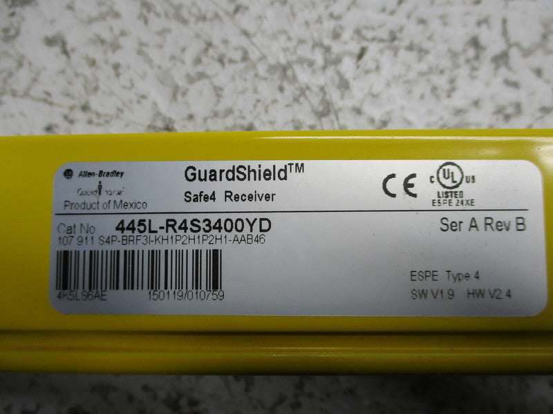 ALLEN BRADLEY 445L-R4S3400YD SER. A NSMP