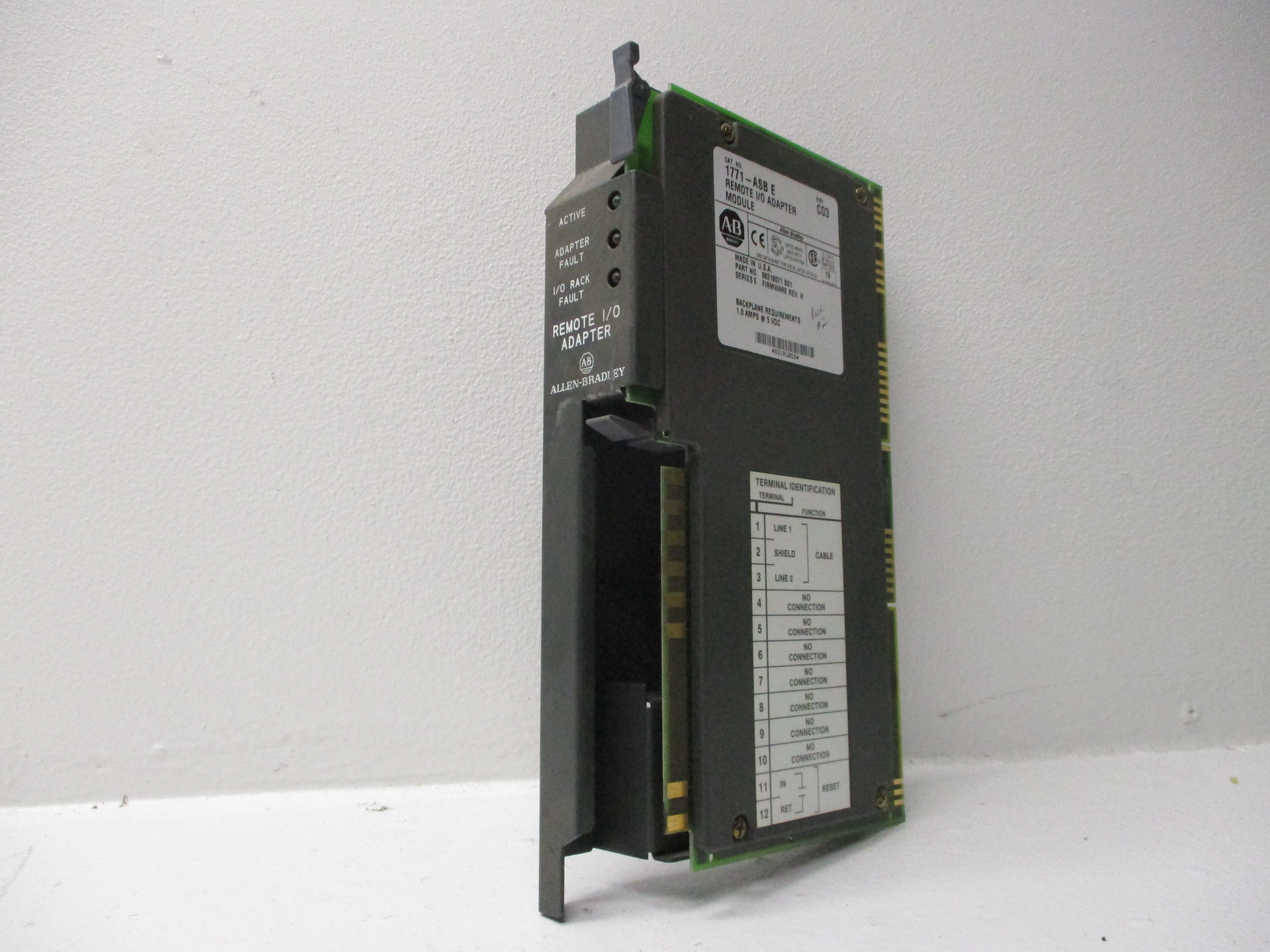 ALLEN BRADLEY 1771-ASB SER. E F/W: H UNMP