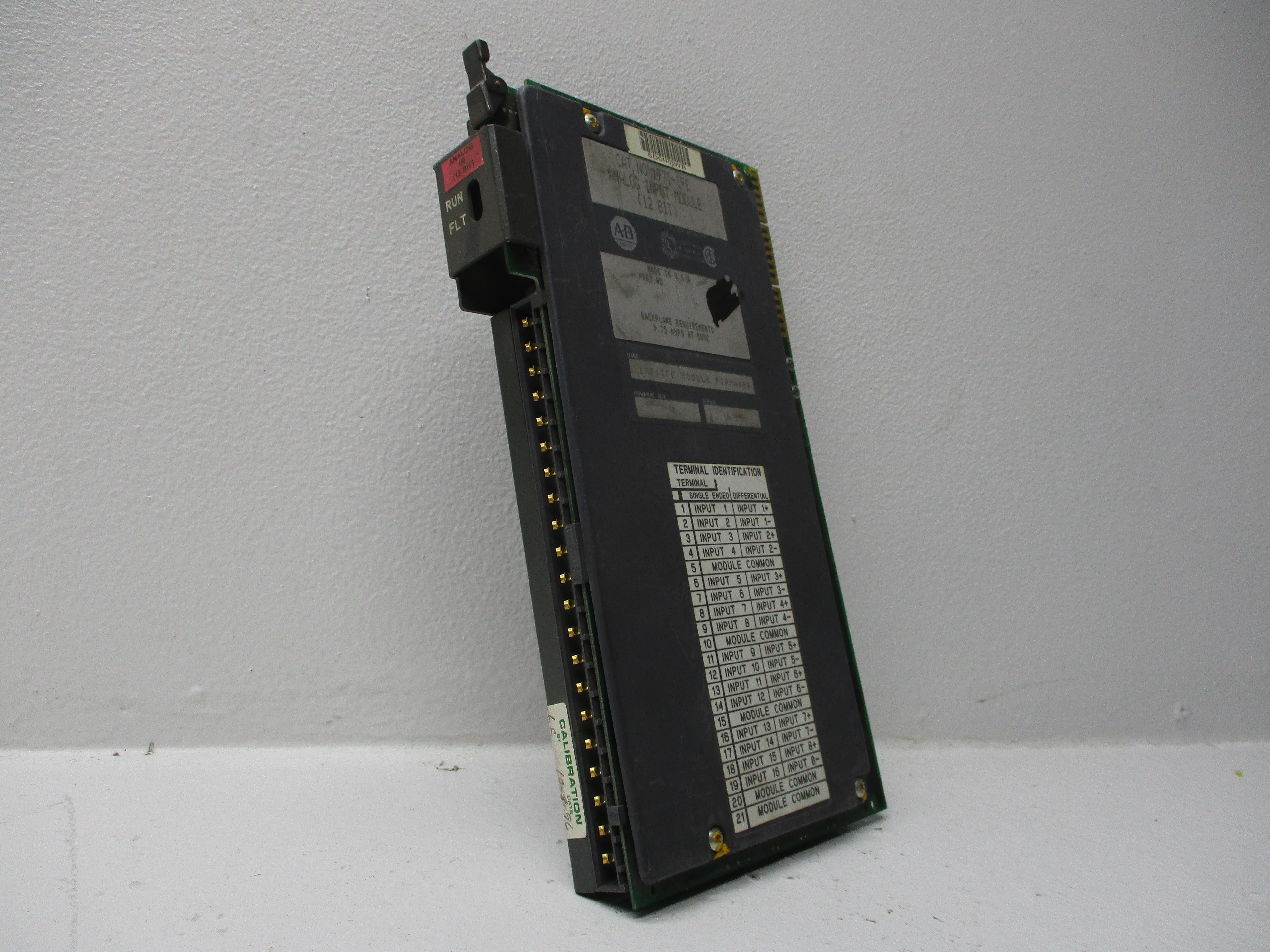 ALLEN BRADLEY 1771-IFE SER. A F/W: F UNMP