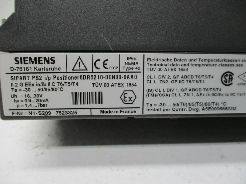 SIEMENS 6DR5210-0EN00-0AA0 NSNP