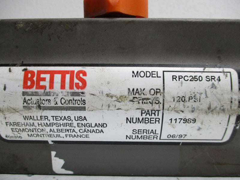 BETTIS 117989 MODEL RPC250-SR4 UNMP