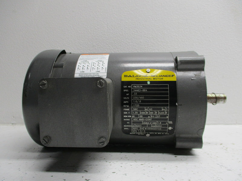BALDOR VM3534 NSNP