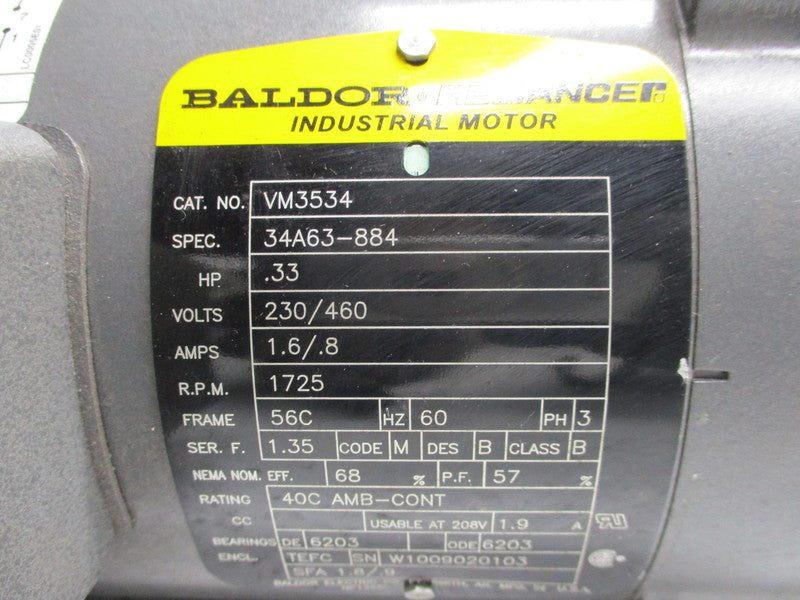 BALDOR VM3534 NSNP
