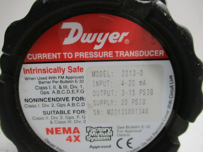 DWYER 2213-0 NSNP