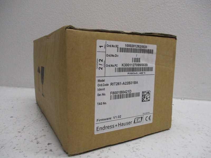 ENDRESS + HAUSER RIT261-A22B31BA NSMP