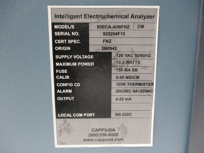 CAPP/USA 1204354 (85ECA-AIWFNZ) NSMP
