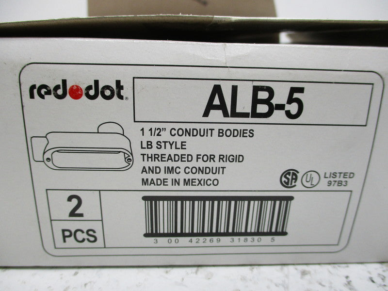 RED DOT ALB-5 (QTY:2) NSMP