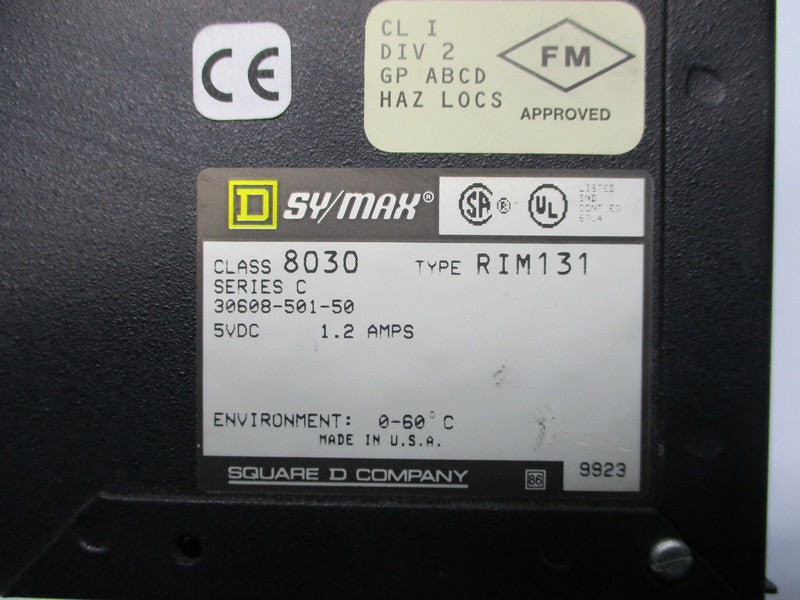SQUARE D 8030-RIM131 UNMP