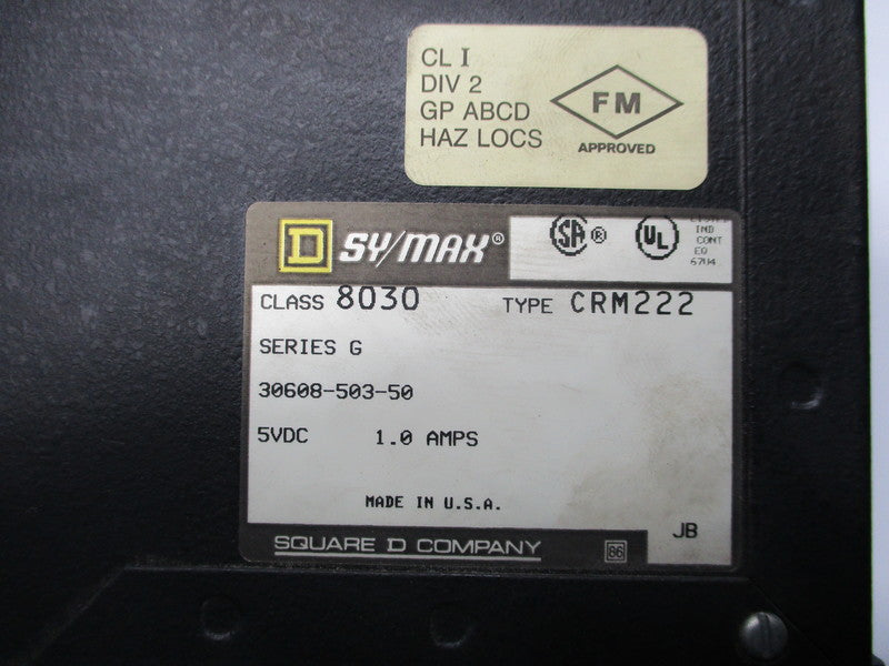 SQUARE D 8030-CRM222 UNMP