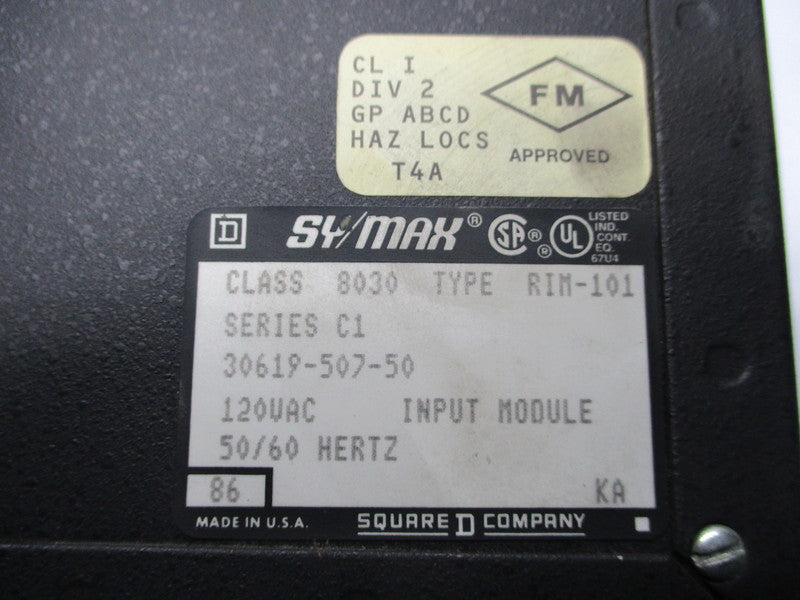 SQUARE D 8030-RIM101 UNMP