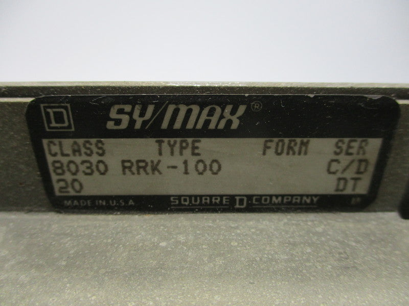 SQUARE D 8030RRK100 SER. C/D UNMP