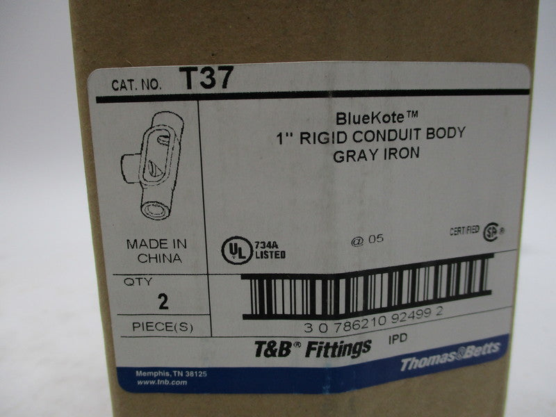 THOMAS & BETTS T37 (QTY:2) NSMP