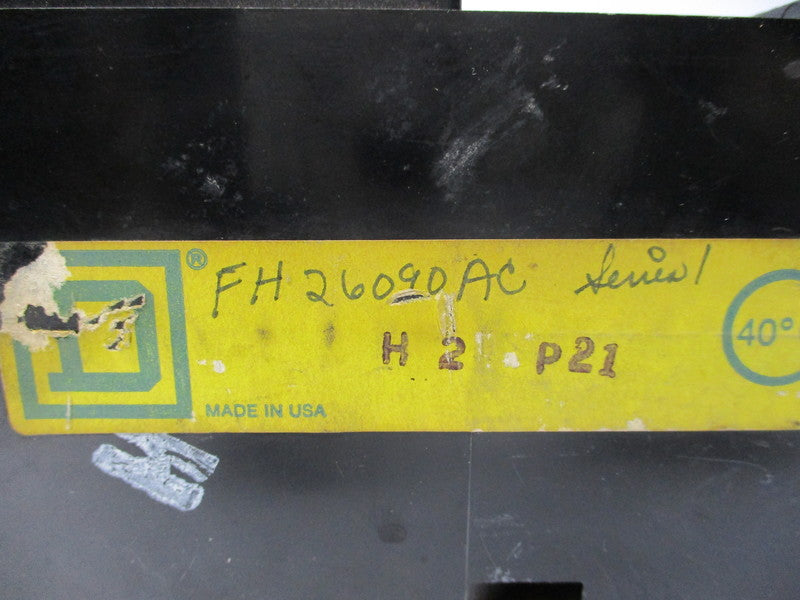 SQUARE D FH26090AC UNMP