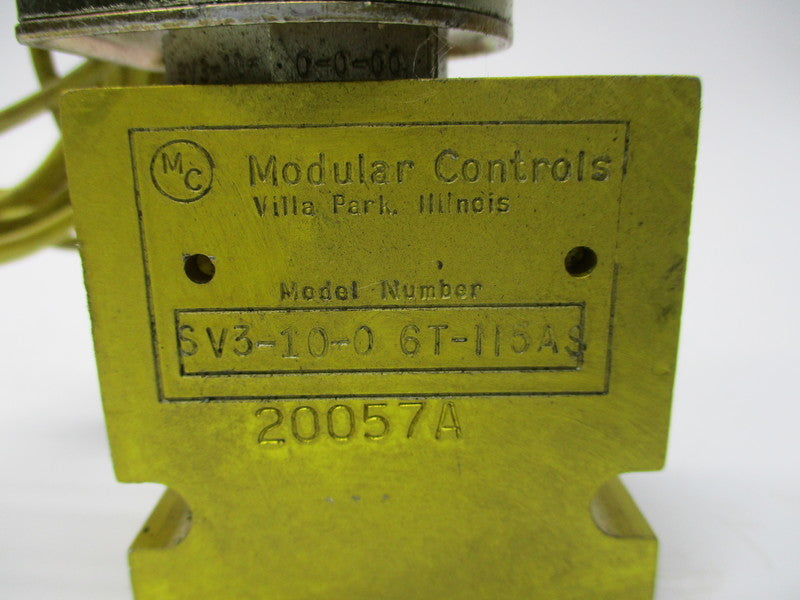 MODULAR CONTROLS SV3-10-06T-115AS (20057A) UNMP