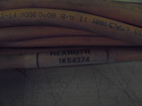 REXROTH INDRAMAT IKS4374 SERVO CABLE * NEW NO BOX *