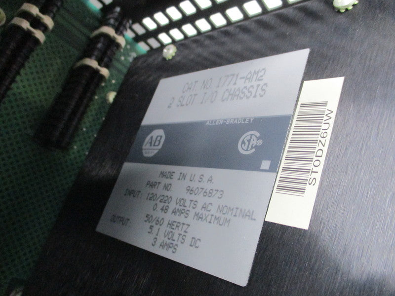 ALLEN BRADLEY 1771-AM2 SER. A F/W: C UNMP