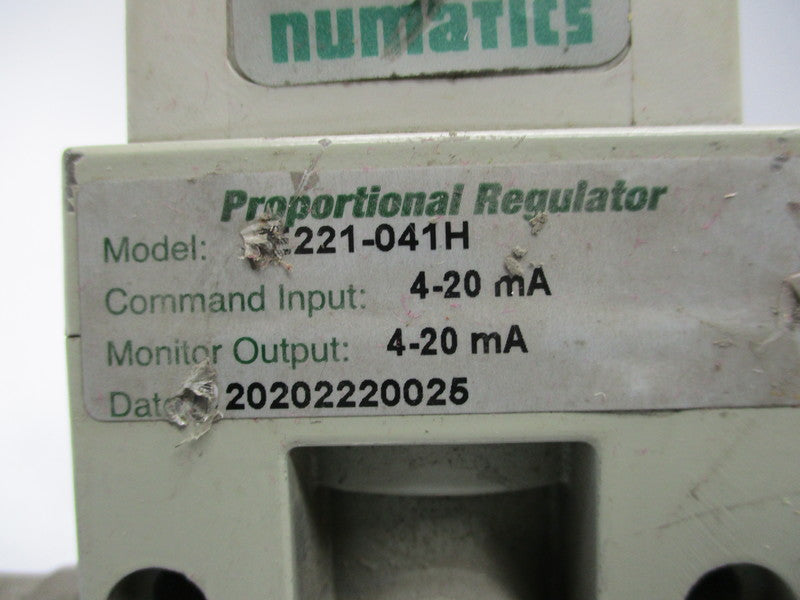 NUMATICS E221-041H UNMP