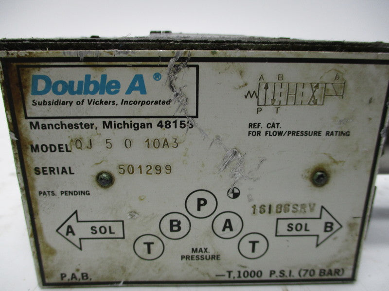 DOUBLE A QJ-5-0-10A3 UNMP