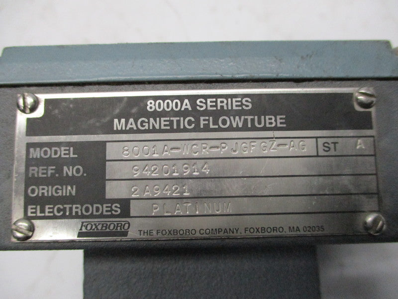 FOXBORO 8001A-WCR-PJGFGZ-AG UNMP