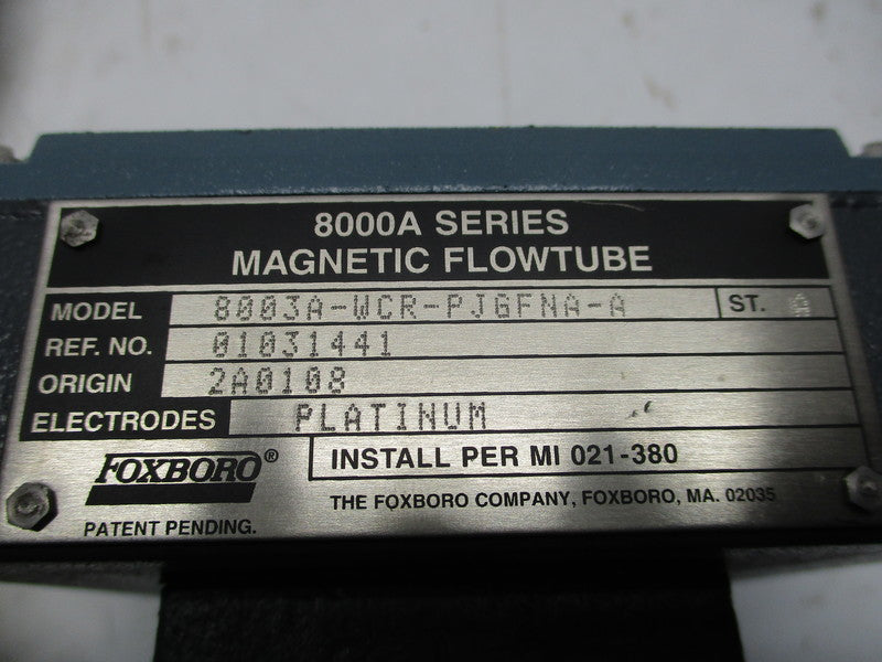 FOXBORO 8003A-WCR-PJGFNA-A NSNP